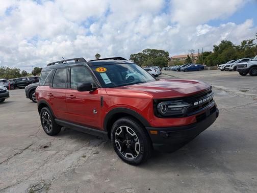 Chili Pepper Red 2022 Ford Bronco Sport Outer Banks
