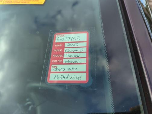 2023 Chevrolet Traverse High Country