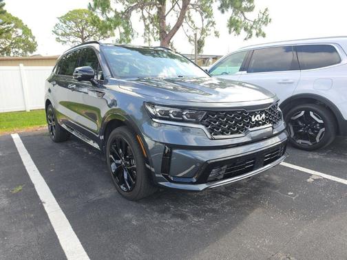 Gravity Gray 2022 Kia Sorento SX-PRESTIGE