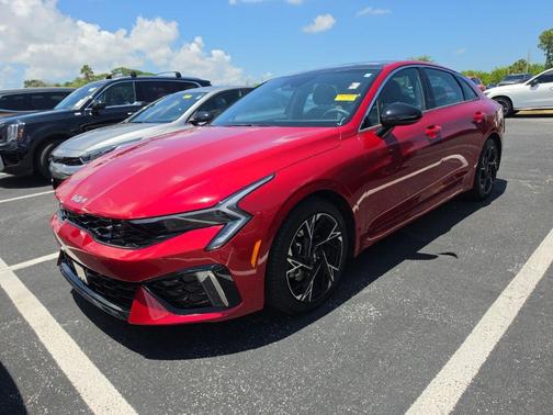 Runway Red 2025 Kia K5 GT-Line