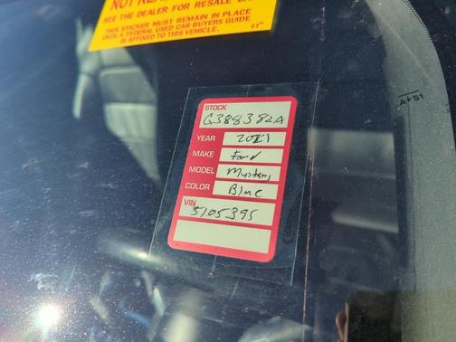 2021 Ford Mustang EcoBoost Premium