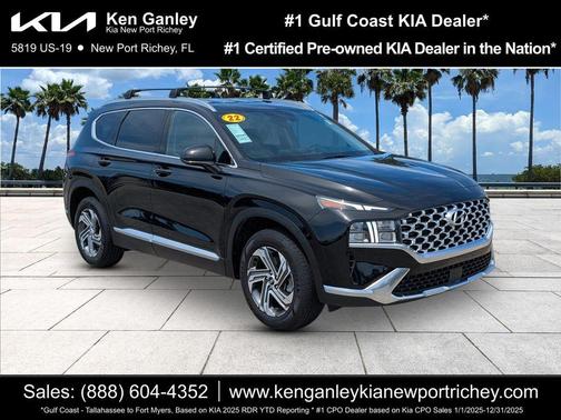 Twilight Black 2022 Hyundai SANTA FE SEL