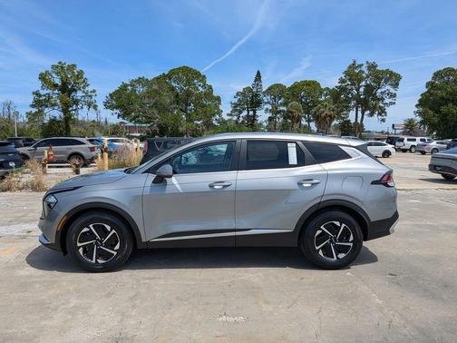 Steel Gray 2023 Kia Sportage Hybrid LX