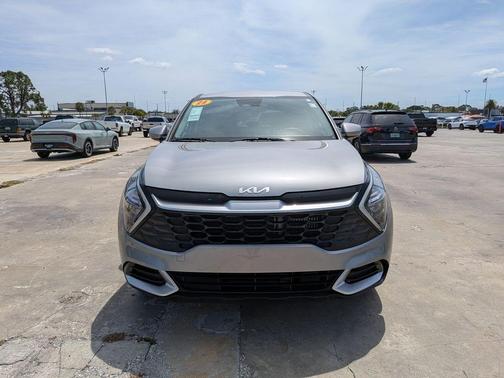Steel Gray 2023 Kia Sportage Hybrid LX