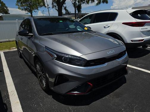 Steel Gray 2023 Kia Forte GT-Line