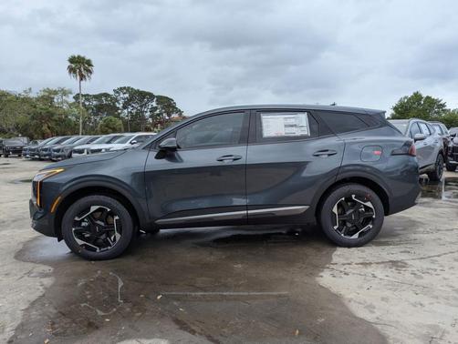 Gravity Gray 2026 Kia Sportage Hybrid S