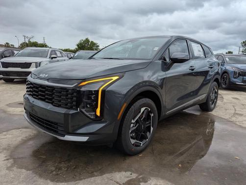 Gravity Gray 2026 Kia Sportage Hybrid S
