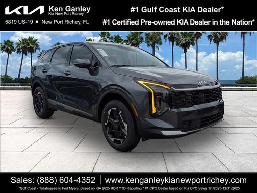 Gravity Gray 2026 Kia Sportage Hybrid S