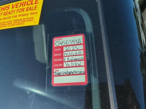 2023 Nissan Z Performance