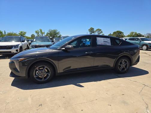 Gray 2026 Kia K4 LXS