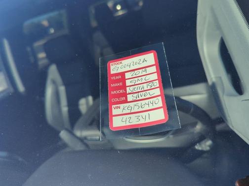 Satin Steel Metallic 2019 GMC Sierra 1500 SLT