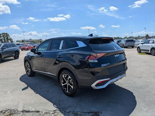 Ebony Black 2025 Kia Sportage EX