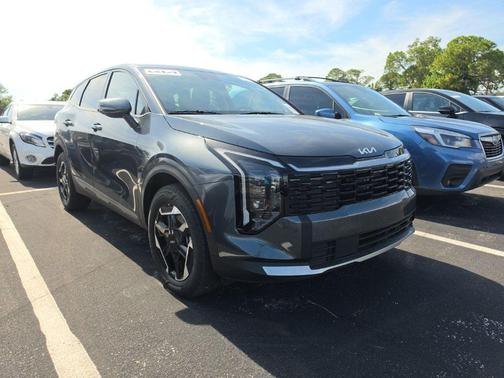 Gray 2026 Kia Sportage Hybrid S