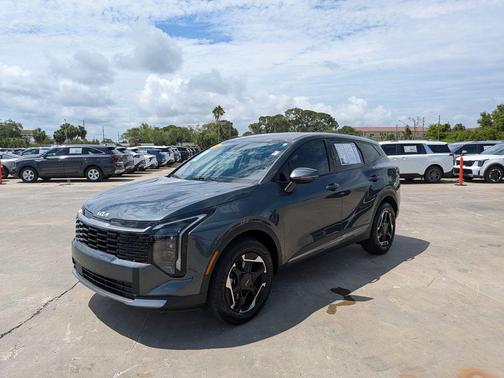 Gray 2026 Kia Sportage Hybrid S