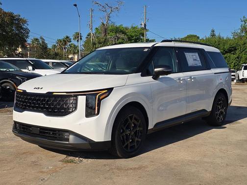 Snow White Pearl 2026 Kia Carnival Hybrid SX Prestige