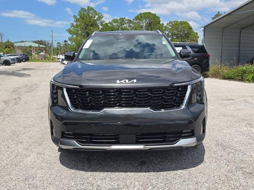 Gray 2026 Kia Sorento Hybrid EX