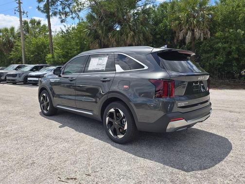 Gray 2026 Kia Sorento Hybrid EX