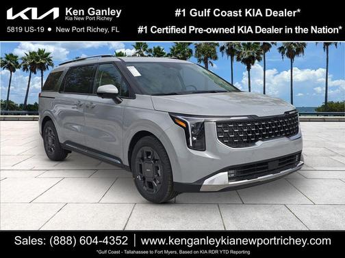 Ceramic Silver 2026 Kia Carnival SX