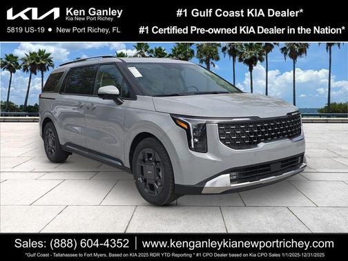 Ceramic Silver 2026 Kia Carnival SX