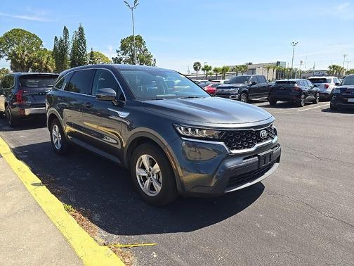 Gravity Gray 2021 Kia Sorento LX