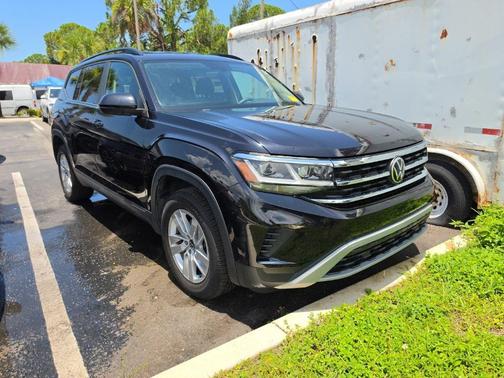 Deep Black Pearl Effect 2021 Volkswagen Atlas 2.0T S