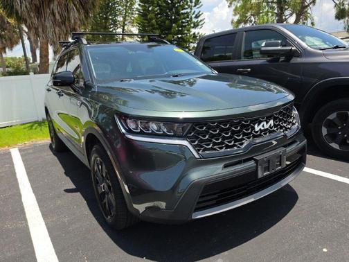 Aruba Green 2023 Kia Sorento X-Line S