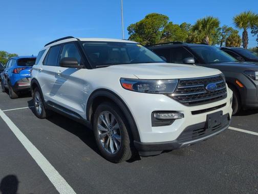 White Metallic 2020 Ford Explorer XLT