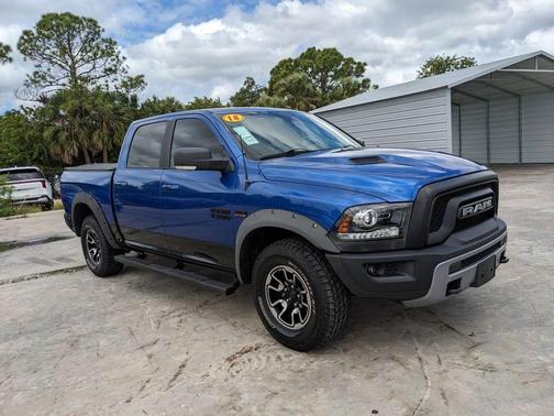 Blue Streak Pearlcoat 2018 RAM 1500 Rebel