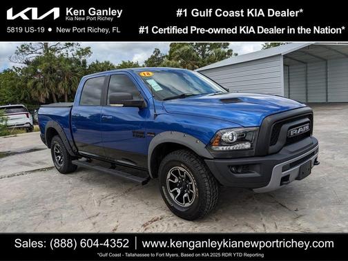 Blue Streak Pearlcoat 2018 RAM 1500 Rebel