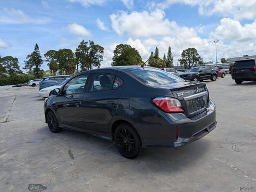 Graphite Gray Metallic 2024 Mitsubishi Mirage G4 Black Edition