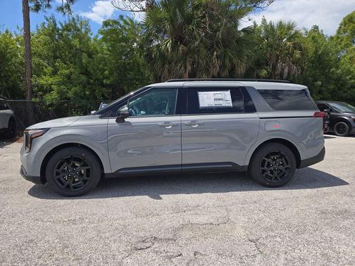 Ceramic Silver 2026 Kia Carnival Hybrid SX Prestige