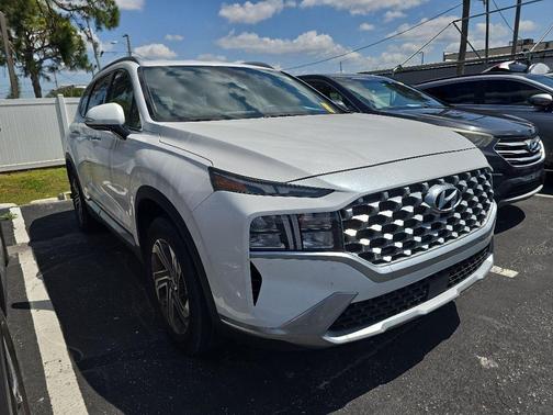 Quartz White 2022 Hyundai SANTA FE SEL