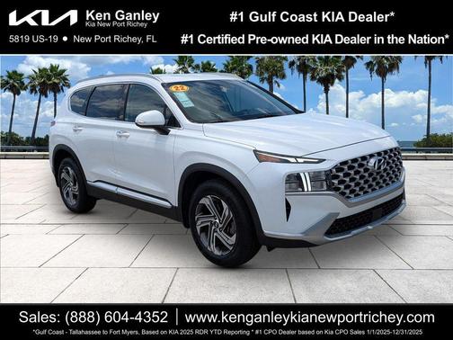 Quartz White 2022 Hyundai SANTA FE SEL