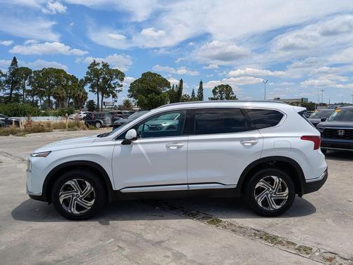 Quartz White 2022 Hyundai SANTA FE SEL
