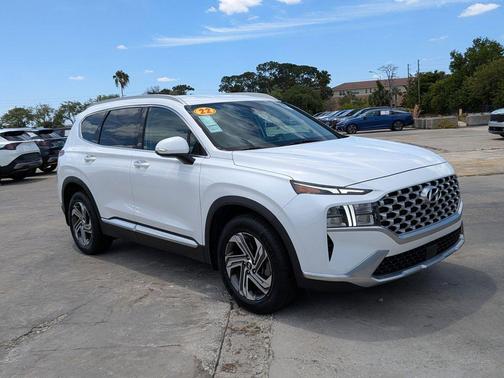 Quartz White 2022 Hyundai SANTA FE SEL