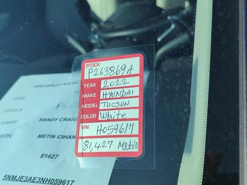 2022 Hyundai TUCSON Limited