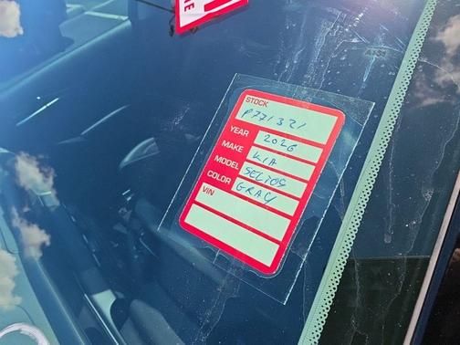 Blue 2025 Kia Seltos EX