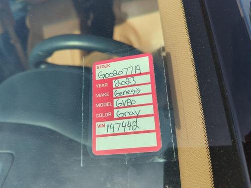 Himalayan Gray 2023 Genesis GV80 2.5T