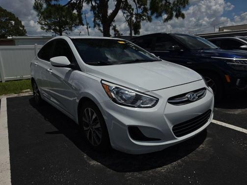 Chalk White 2017 Hyundai Accent Value Edition