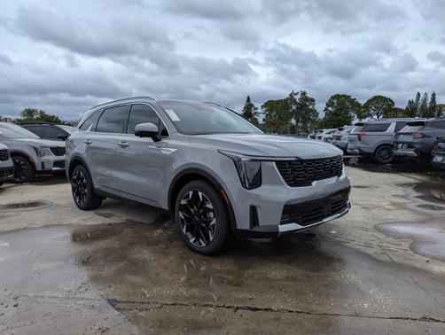 Wolf Gray 2026 Kia Sorento SX