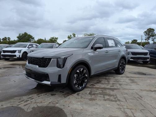 Wolf Gray 2026 Kia Sorento SX