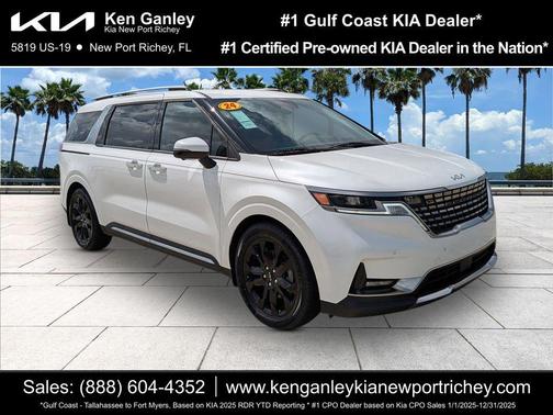 Snow White Pearl 2024 Kia Carnival SX