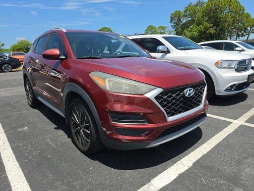 Gemstone Red 2019 Hyundai TUCSON SEL