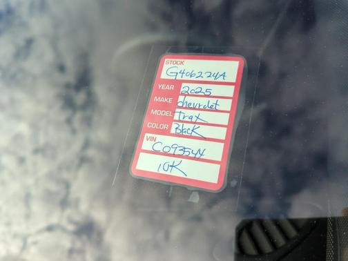 2025 Chevrolet Trax 2RS