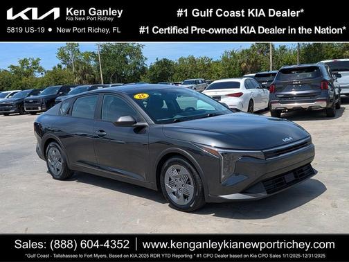 Gray 2025 Kia K4 LX