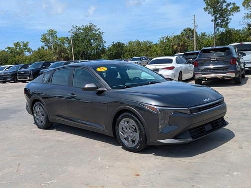 Gray 2025 Kia K4 LX