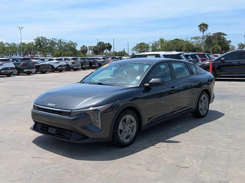 Gray 2025 Kia K4 LX