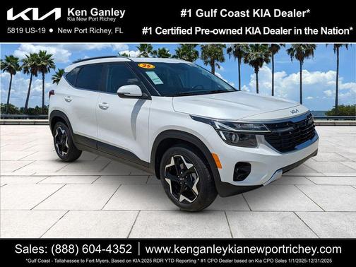 Snow White Pearl 2025 Kia Seltos EX