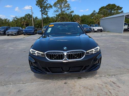 Jet Black 2025 BMW 330 i