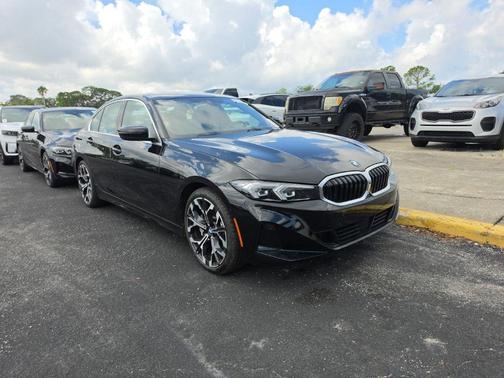 Jet Black 2025 BMW 330 i
